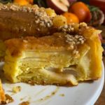 Torta ricotta e mele con marmellata di arancia e pistacchi 3