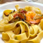 pappardelle cozze e gamberi