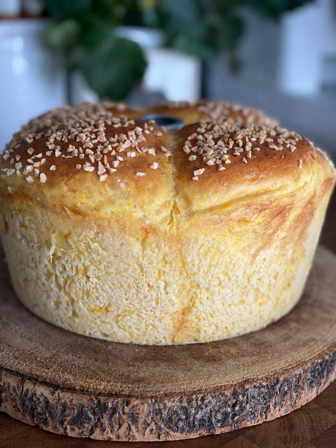 Brioche al latte di cocco e zucca Romana Bacarelli