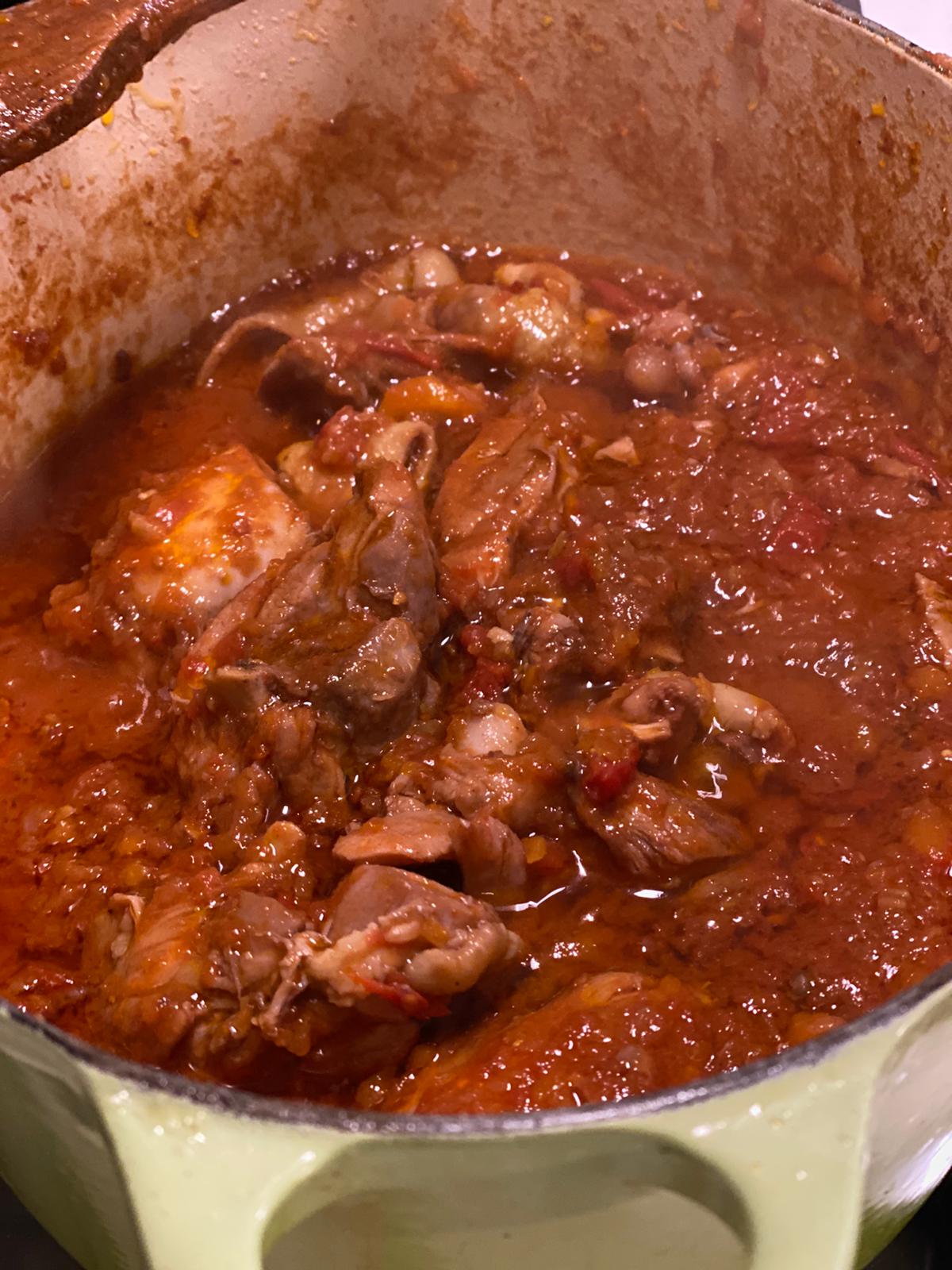 Pollo alla cacciatora
